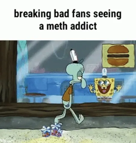 Breaking Bad Fans See a Meth Addict