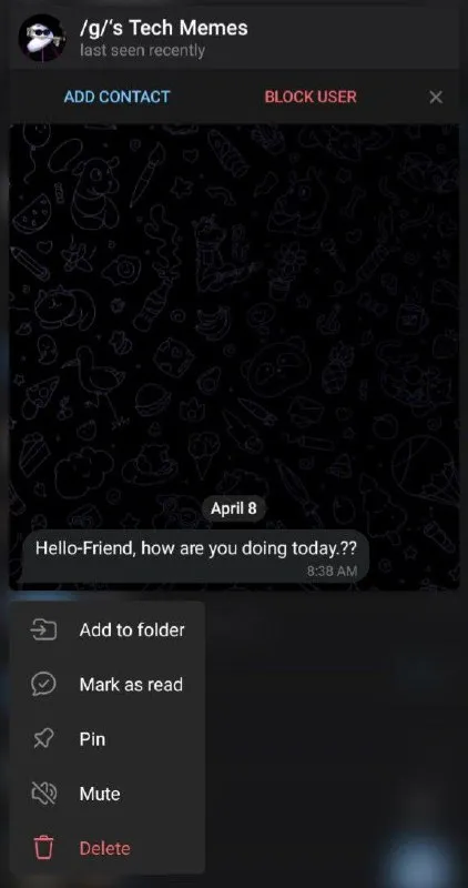 Obvious Scam Greeting