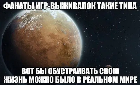 Фанаты игр-выживалок в реальности