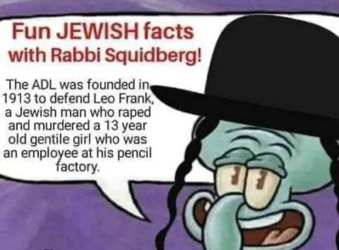 Rabbi Squidberg Jewish Facts