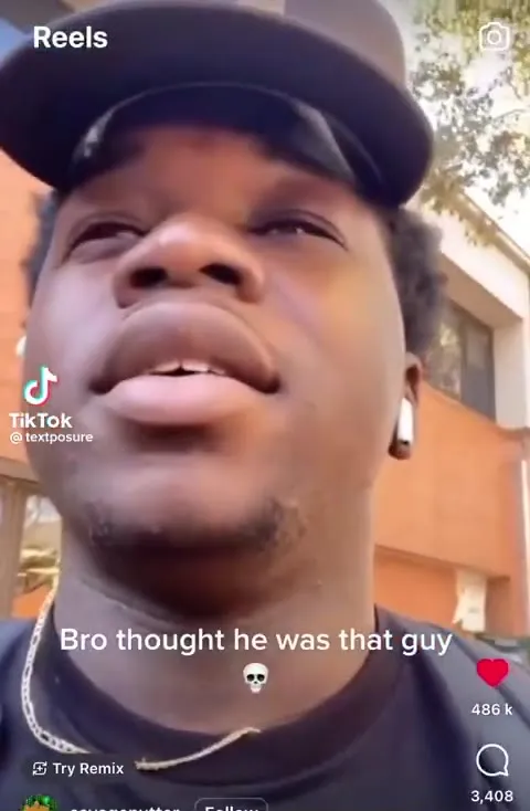 Bro Thought He Was That Guy