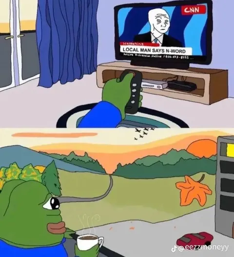 Pepe Escapes to Nature