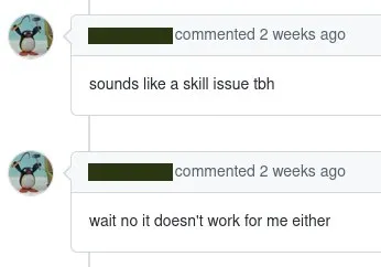 Skill Issue Backfires