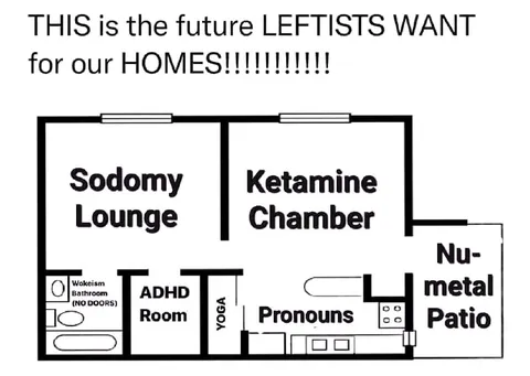 Leftist Future House Floor Plan