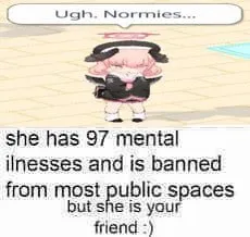 97 Mental Illnesses Friend