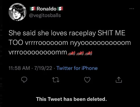 Raceplay Makes Him Go Vroom