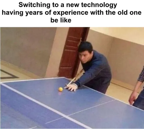 Switching From Old Technology
