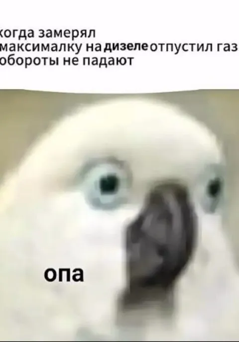 Обороты не падают