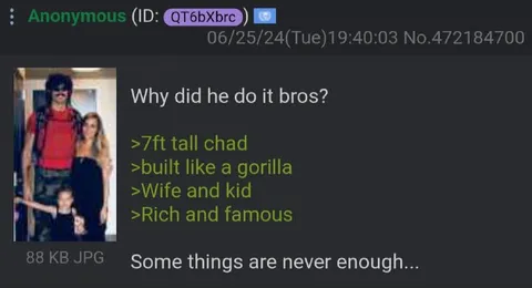 Why Did He Do It Bros