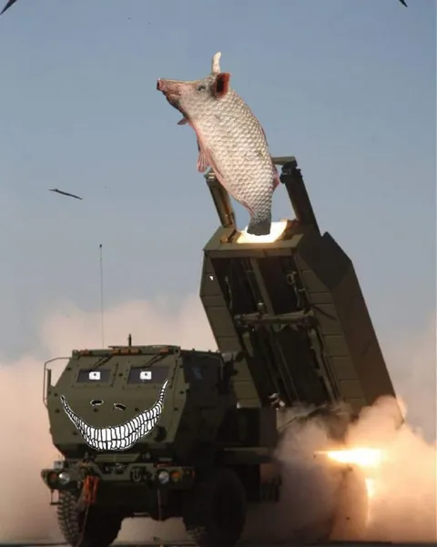 Рыба на ракетной установке