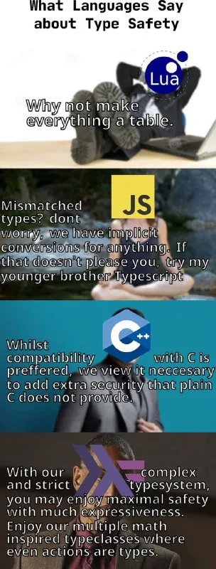 What Languages Say About Type Safety