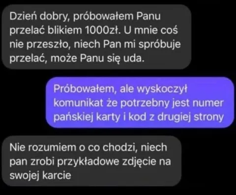 Przelew BLIK i numer karty