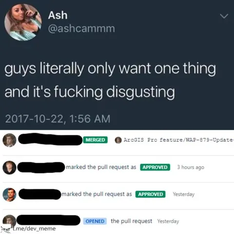 Guys Literally Want One Thing