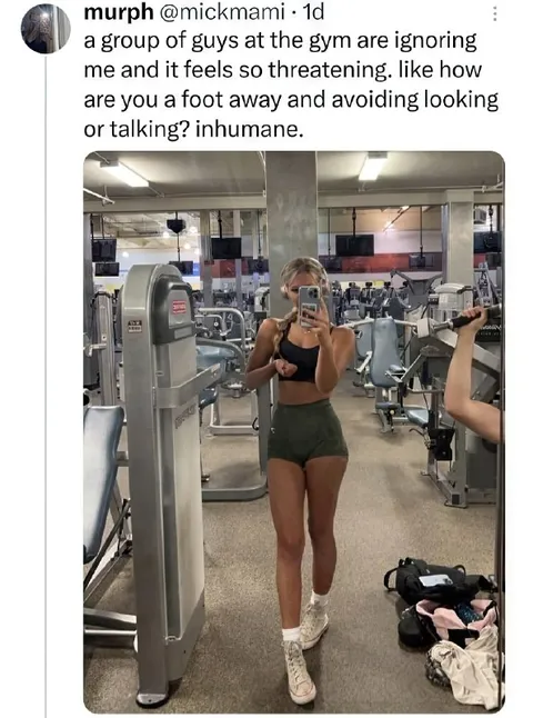 Gym Guys Are Ignoring Me