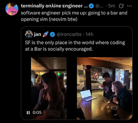 Software Engineer Goes to a Bar