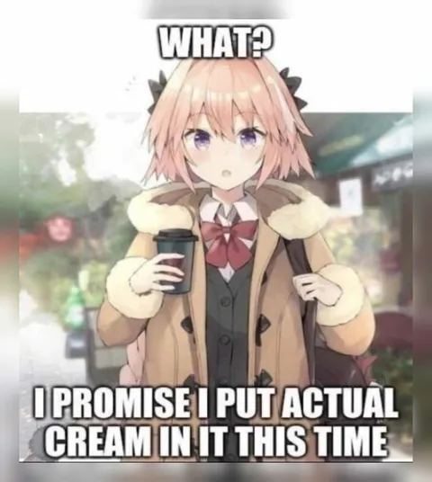 Actual Cream This Time