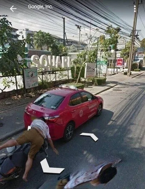 Street View Car Accident