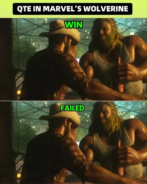 QTE in Marvel's Wolverine