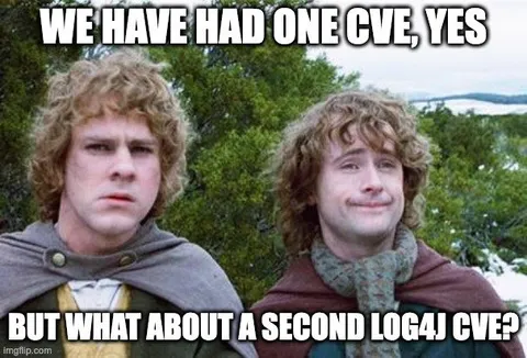 One Cve, Yes; Second Log4j Cve?