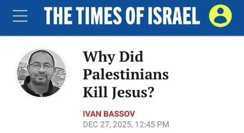 Why Did Palestinians Kill Jesus?