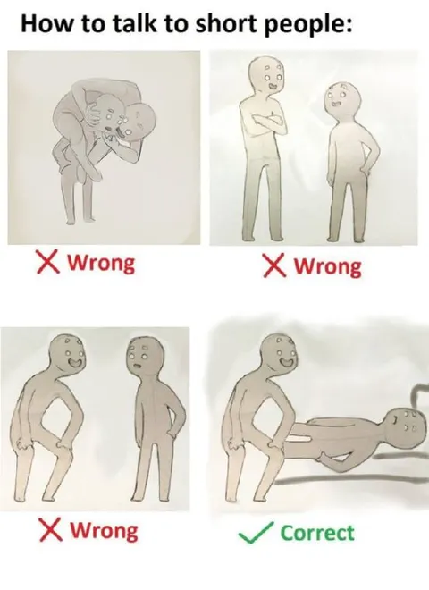 How to Talk to Short People