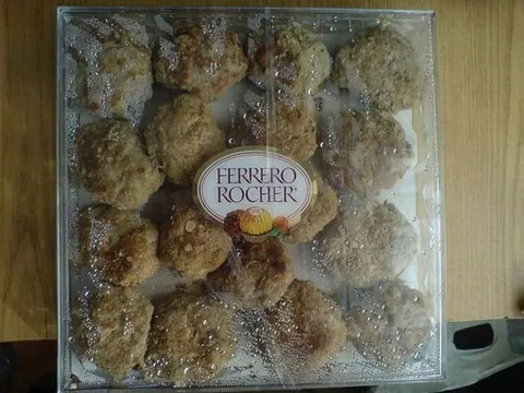 Homemade Ferrero Rocher