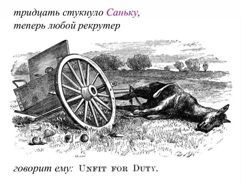 Тридцать стукнуло Саньку