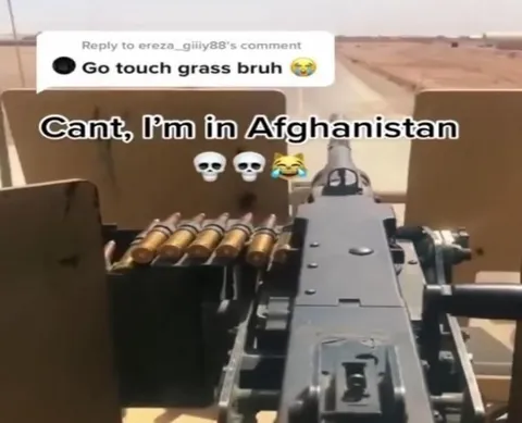 Can't Touch Grass in Afghanistan