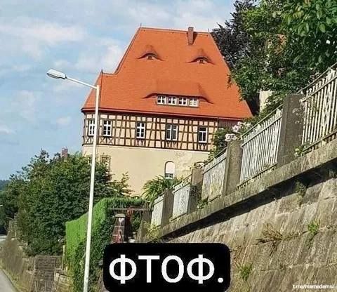 Дом с лицом