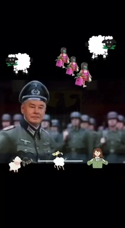 Sheep Marching to War