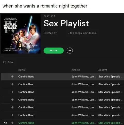 Star Wars Sex Playlist