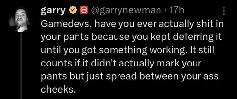 Game Developers Shit Their Pants
