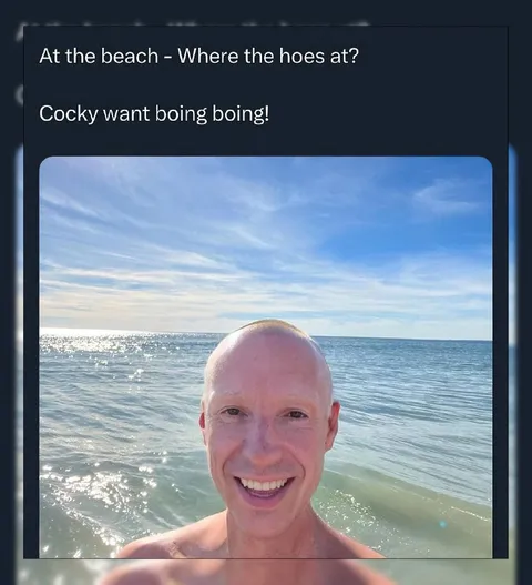 At the Beach Where the Hoes Are