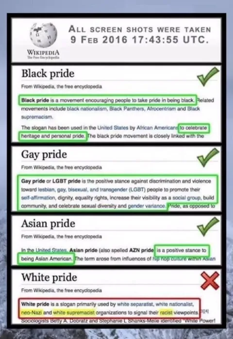 White Pride Gets a Red X