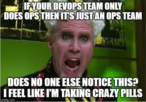 DevOps Team Only Does Ops