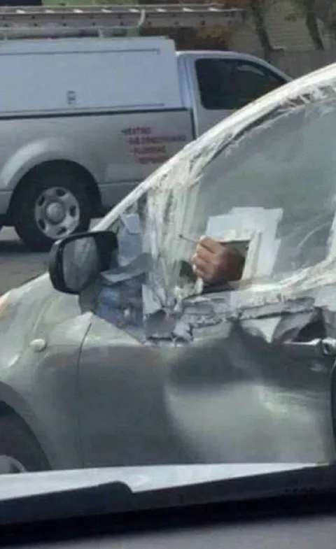 Самодельный ремонт лобового стекла
