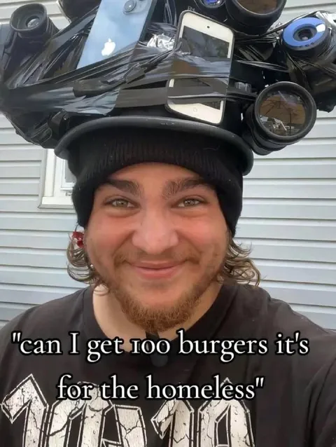 100 Burgers for the Homeless