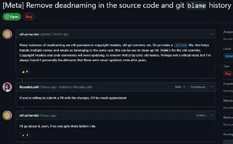 Deadnaming Cleanup Nobody Does