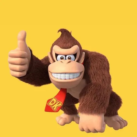 Donkey Kong Gives a Thumbs Up