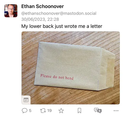 Lower Back Letter
