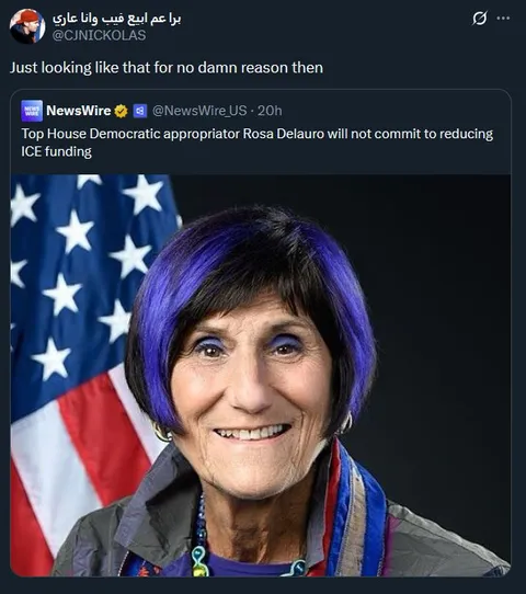 Rosa DeLauro Just Looking