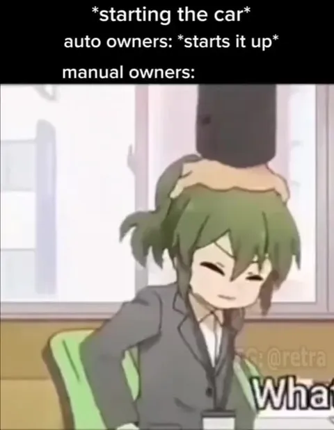 Manual Car Starting Struggle