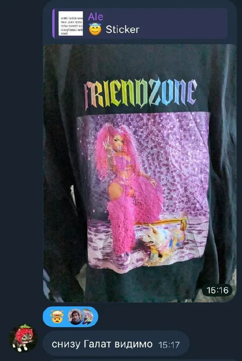 Розовая футболка RENOZONE
