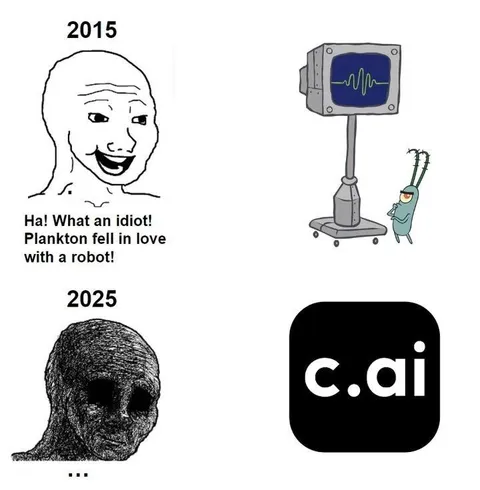 Plankton Laughs at AI Love