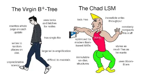 Virgin B-Tree vs Chad LSM