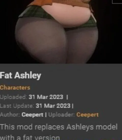 Fat Ashley Mod Screenshot