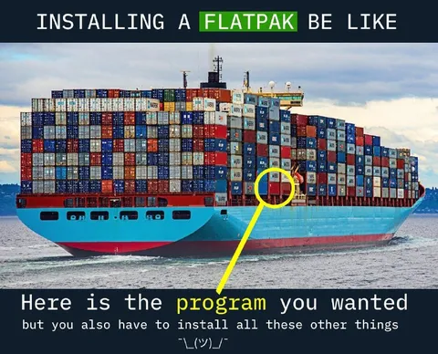 Installing a Flatpak Be Like