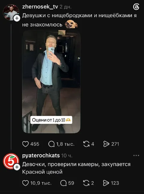 Пятёрочка проверяет камеры