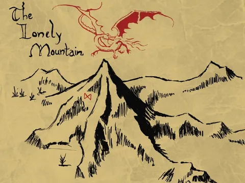 The Lonely Mountain Map