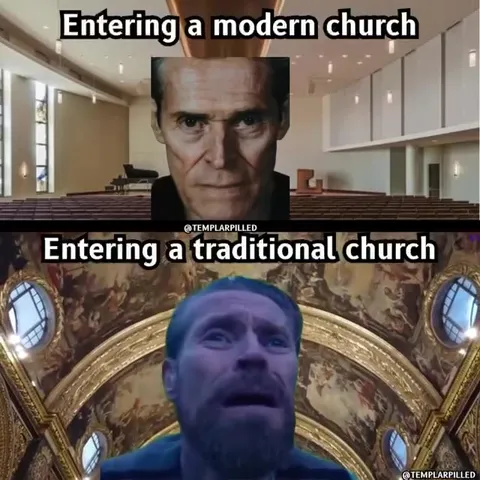 Entering a Traditional Church